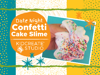 Date Night- Confetti Cake Slime (3-9 Years)