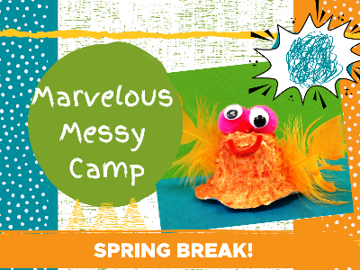 SPRING BREAK-  Marvelous Messy Mini Camp (5-12Y)