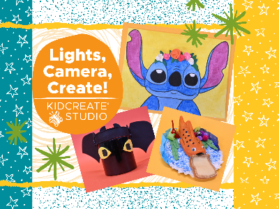 KID-MASTERS- Lights, Camera, Create! Weekly Class (6-12 Years)