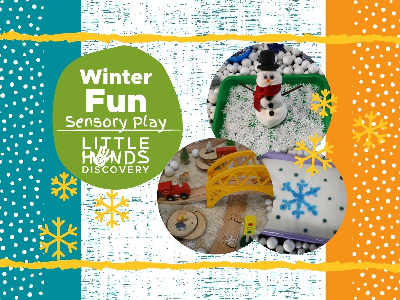 WELCOME WEEK 50% off - Winter Fun Sensory Play Workshop (18 Months-6 Years)