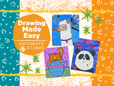 Drawing Made Easy Art Camp (4-9 years)