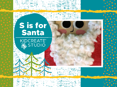 Christmas Craft- S is for SANTA Workshop (3-6 Years)
