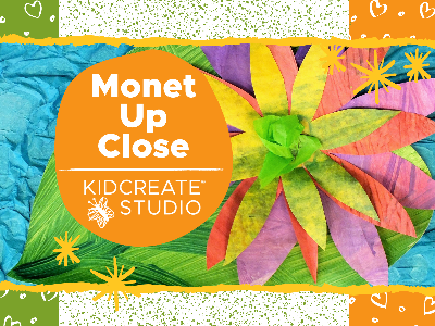Kidcreate Studio - Fairfax Station. 50% OFF - Monet Up Close! (5-12 Years)
